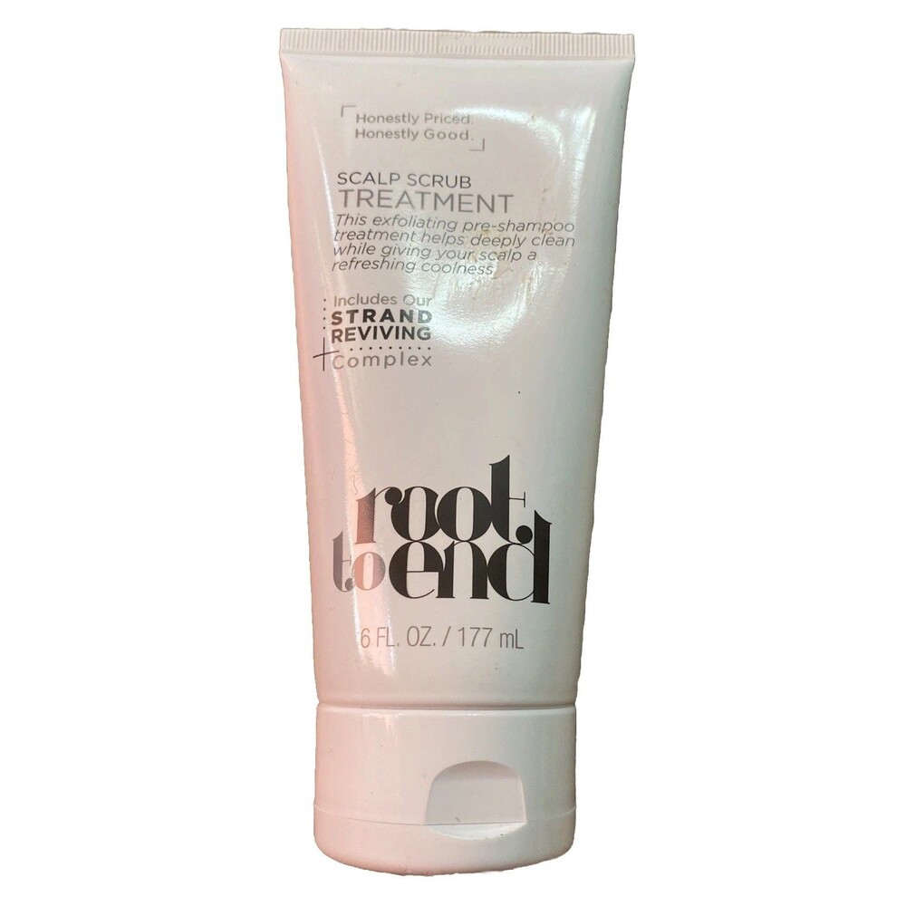 Root To End Scalp Scrub Treatment 6Fl Oz Exfoliating Pre Shampoo New